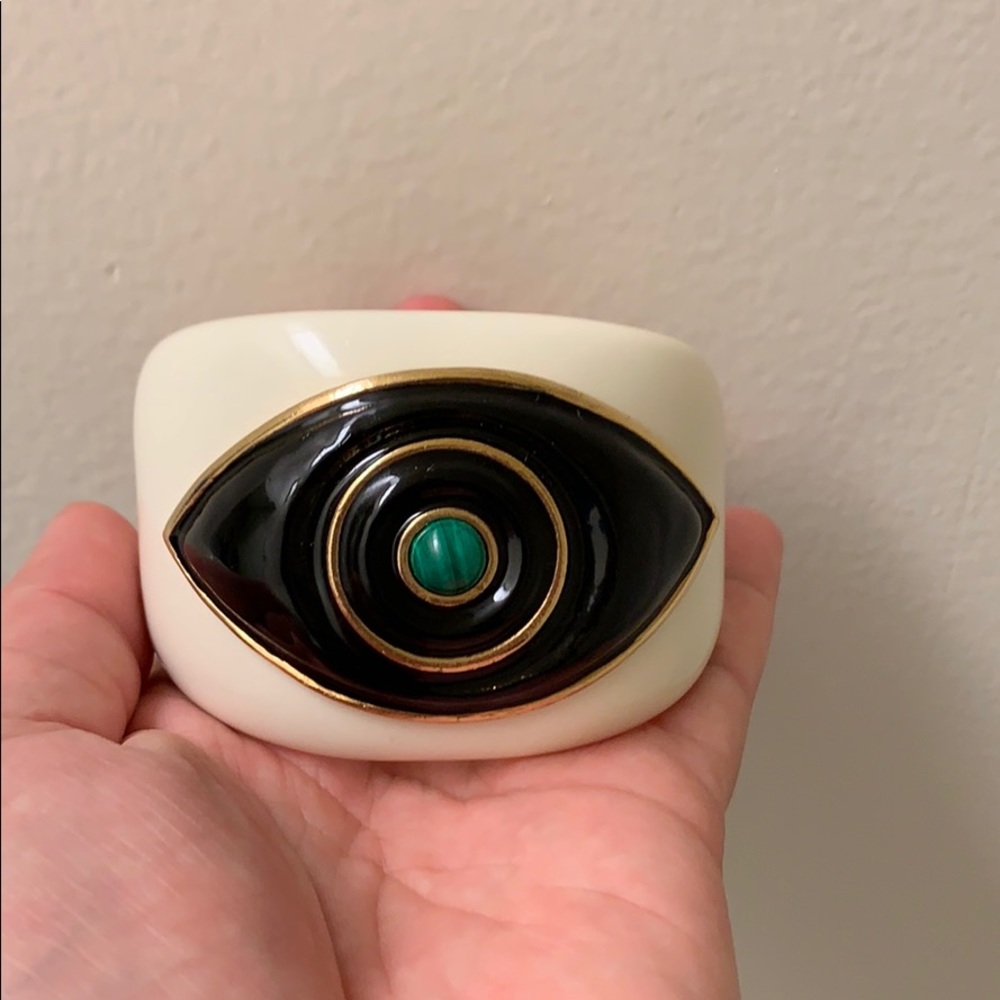 Kara ross for Tory Burch Evil Eye cuff